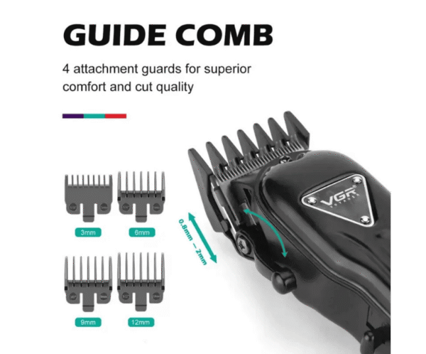 20 VGR V-051 Professional Hair Clipper | Rechargeable Cordless Hair & Beard Trimmer