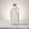 1 Liter Crystal bottle With Handle