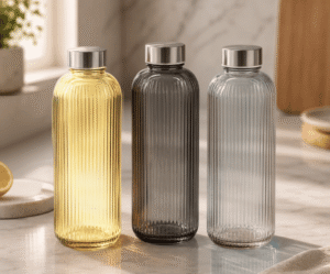 39 Crystal Glass Water Bottle 1000ML