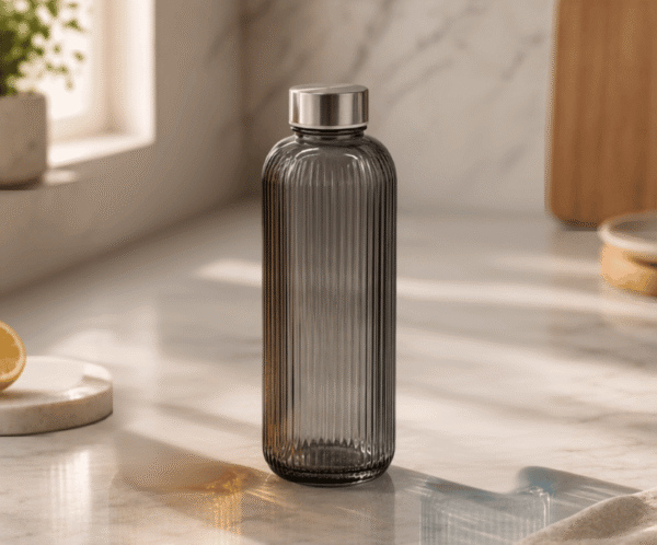 Crystal Glass Water Bottle 1000ML