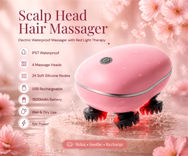 50 Smart Electric Scalp Massager