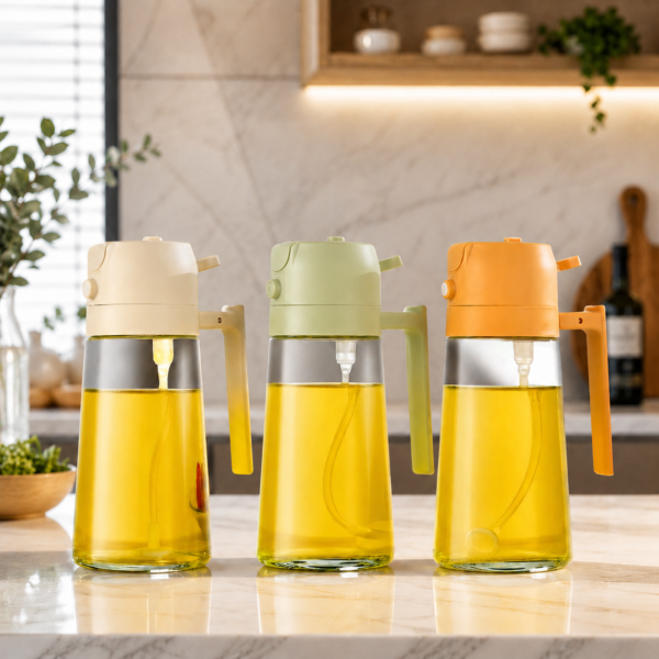 ChatGPT Image Aug 6, 2026, 06_22_53 PM 2-in-1 Glass Oil Sprayer & Dispenser